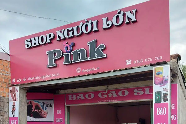 Pink Sex Shop - Cửa hàng bao cao su ở Tỉnh Quảng Ngãi Pink Sex Shop - Cửa hàng bao cao su ở Tỉnh Quảng Ngãi