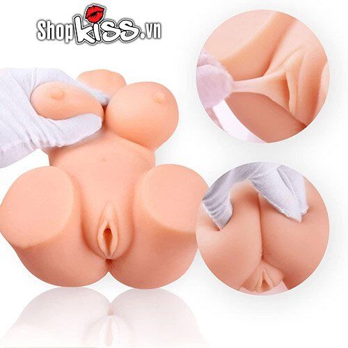 Búp bê ngực nhỏ gọn BB12C làm bằng silicone chất lượng cao
