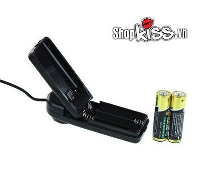 Máy mát xa silicon bơm hơi DV03 kèm pin thay thế dễ sử dụng