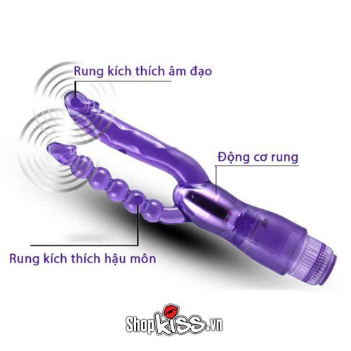 Máy rung dương vật kép khoái cảm (DV20A) 16 Máy rung Double Pleasure tại 2 chi nhánh tại TP.HCM