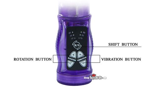 Ríu rít Thỏ Belle Rung Dildo (DC78B) 17 Dương vật giả rung Chirpy Rabbit Baile DC78B nút điều khiển chính cơ thể mới