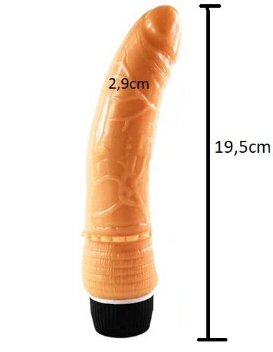 Shaki Sweet Partner Siêu Rung Dương Vật Giả Silicon 19.5cm (DV01D) 12 Kích thước dương vật giả silicone Shaki