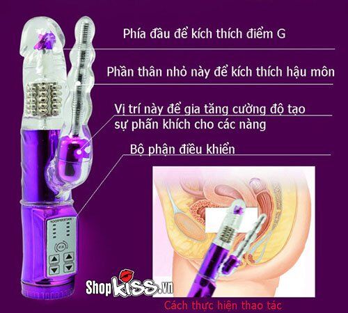 Máy rung dương vật đa năng kích thích hậu môn (DV20) 17 Máy rung dương vật kích thích hậu môn DV20 cho thủ dâm nữ