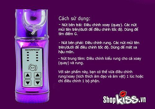 Máy rung dương vật đa năng kích thích hậu môn (DV20) 19 Cách sử dụng máy rung kích thích hậu môn dương vật DV20