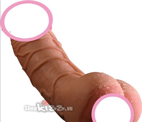 Silicone Dương Vật Giả Lớn Mềm Hậu Môn Chín Tình Yêu (DV36E) 22 Dương vật thủ dâm đồng tính giá rẻ Jiuai DV36E.