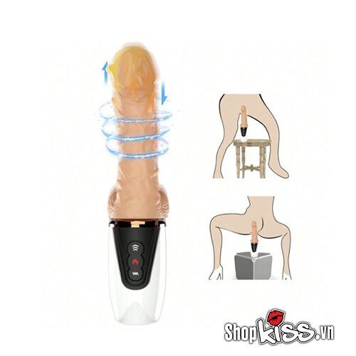 Cách sử dụng dương vật giả rung cầm tay đa chức năng để giữ ấm