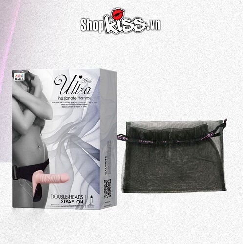 Đồng tính nữ rung hai đầu dương vật đeo trên người (DC65R) 22 Dây đeo hai đầu dc65r giá bao nhiêu?