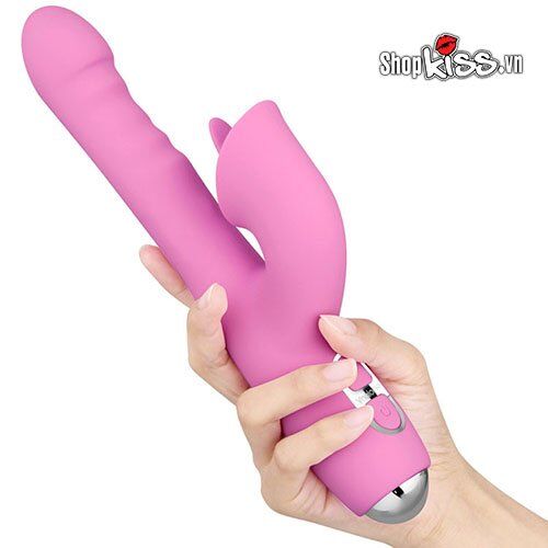 Nalone T-May (DC55E) 23. Rung, liếm và làm ấm dương vật giả Dụng cụ massage điểm G dương vật giả đa năng Nalone T-May DC55E