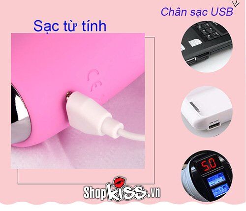 Nalone T-May (DC55E) 25. Rung và Liếm Nóng Dương Vật Giả Dương vật giả đa năng Nalone T-May DC55E, giá rẻ tại Hà Nội