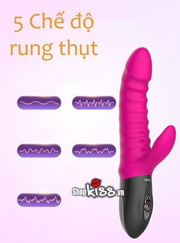 Máy làm nóng dương vật rung cao cấp Leteng DV72B