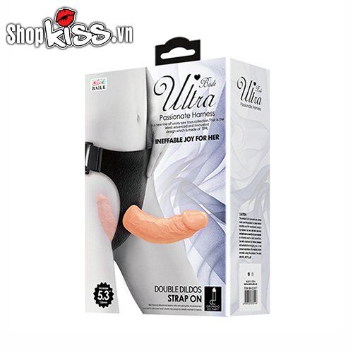 Les Baile Đôi Dương Vật Giả Quai (DC65K) 21 Dây đeo dương vật giả đôi có dây đeo dương vật giả đích thực