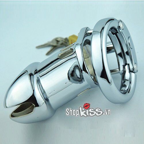 Khóa dương vật kim loại inox BZ12D cao cấp từ shopkiss