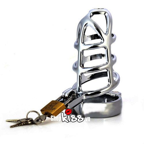 Khóa dương vật bằng kim loại thép không gỉ (BZ12) 12 Khóa inox bz12 giá bao nhiêu?