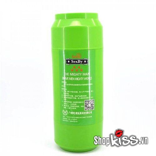 Lon bia Sexby âm đạo giả hình cốc (AD41B) 28 Dương vật giả hấp dẫn ngụy trang trong lon bia với máy rung để nam giới tận hưởng thủ dâm