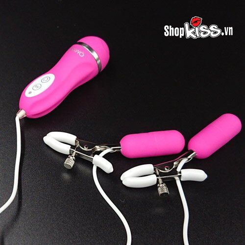 Kẹp Massage Ngực Trứng Rung-OMY SKY (EG18) 25 Dụng cụ massage kẹp núm vú OMY SKY EG18 kích thích núm vú