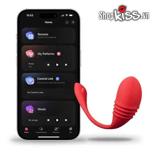 Trứng Rung Thông Minh Đa Chế Độ Lovense Vulse – Điều Khiển Qua App (LL04) 12 Trứng rung thông minh đa chế độ Lovense Vulse mua ở đâu giá rẻ