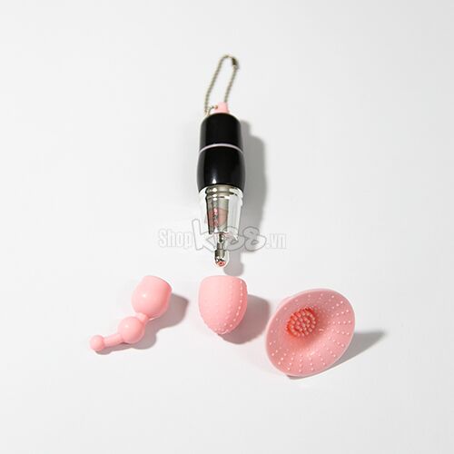 Trứng rung mini có 3 đầu thay thế - dành cho thủ dâm nữ (MS41N) 18 Có thể sử dụng trứng rung mini ba đầu thay thế. Trứng rung mini kèm 3 đầu thay thế MS41N mua ở Đà Nẵng.