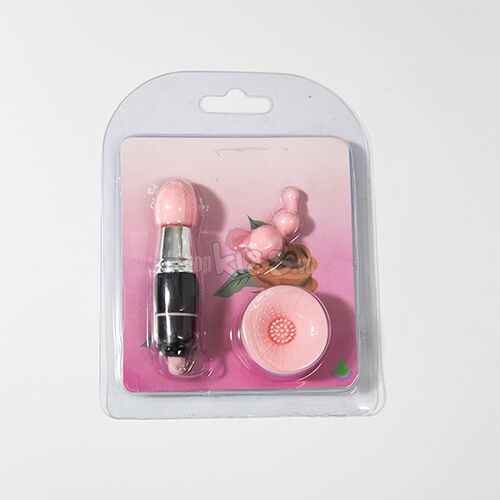 Trứng rung mini có 3 đầu thay thế - dành cho thủ dâm nữ (MS41N) 21 Bộ 3 quả trứng rung mini thay thế cho thủ dâm nữ