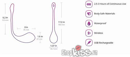 Trứng rung Lovense Lush 2 giá bao nhiêu?