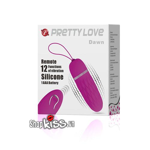 Trứng rung có 12 chế độ điều khiển từ xa Prettylove Dawn (EG30A) 18 Đồ chơi tình dục trứng rung có điều khiển từ xa EG30A giá rẻ, chất lượng tốt