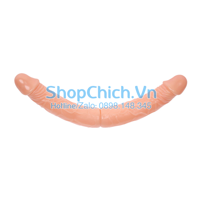 Dương vật giả 2 đầu dành cho đồng tính nữ ngoại cỡ