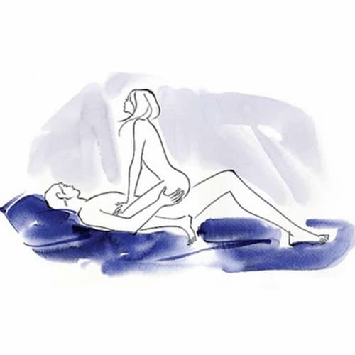 Vị trí cưỡi ngựa với lỗ hậu môn